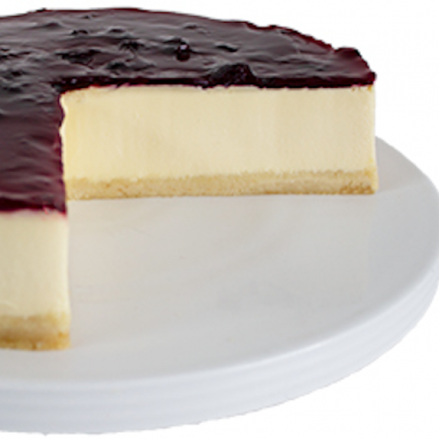 Blueberry coldset cheesecake 20cm